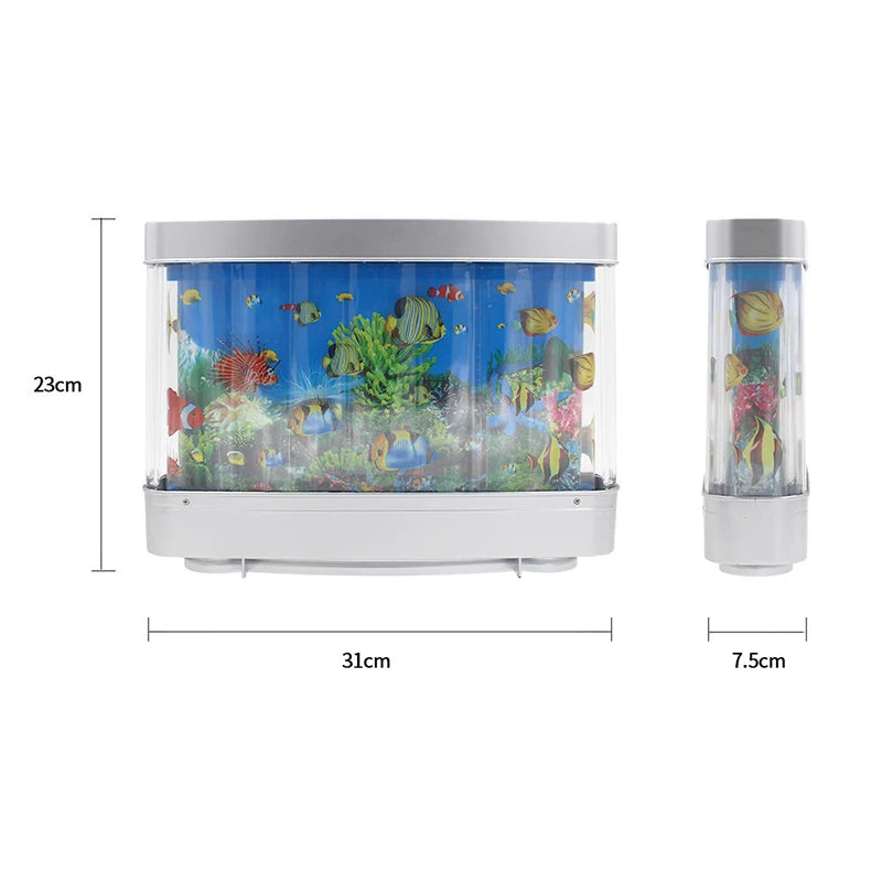 Artificial Tropical Fish Tank Lamp