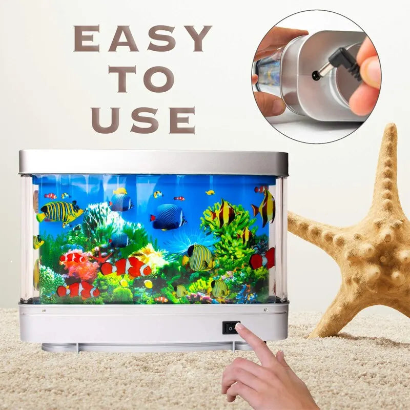 Artificial Tropical Fish Tank Lamp