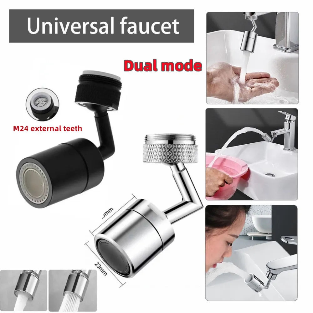 Rotating Faucet Sprayer Extension