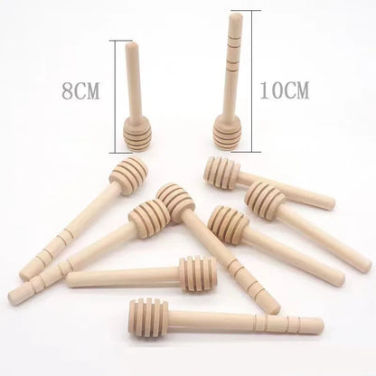 Long Handle Wood Honey Spoon