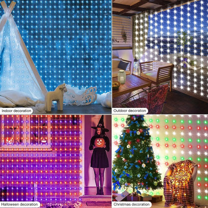 Bluetooth Curtain LED String Lights